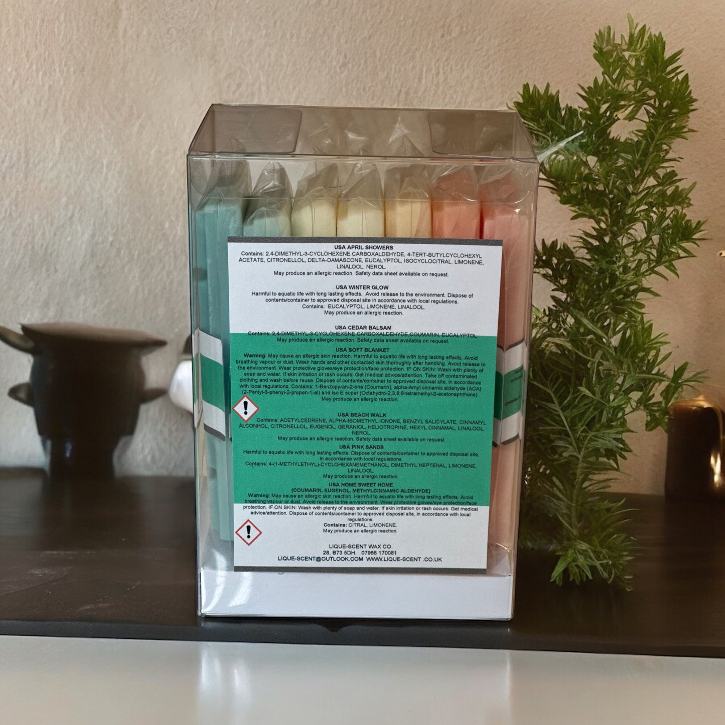 USA Candle Collection Wax Melt Snap Bar Box Set