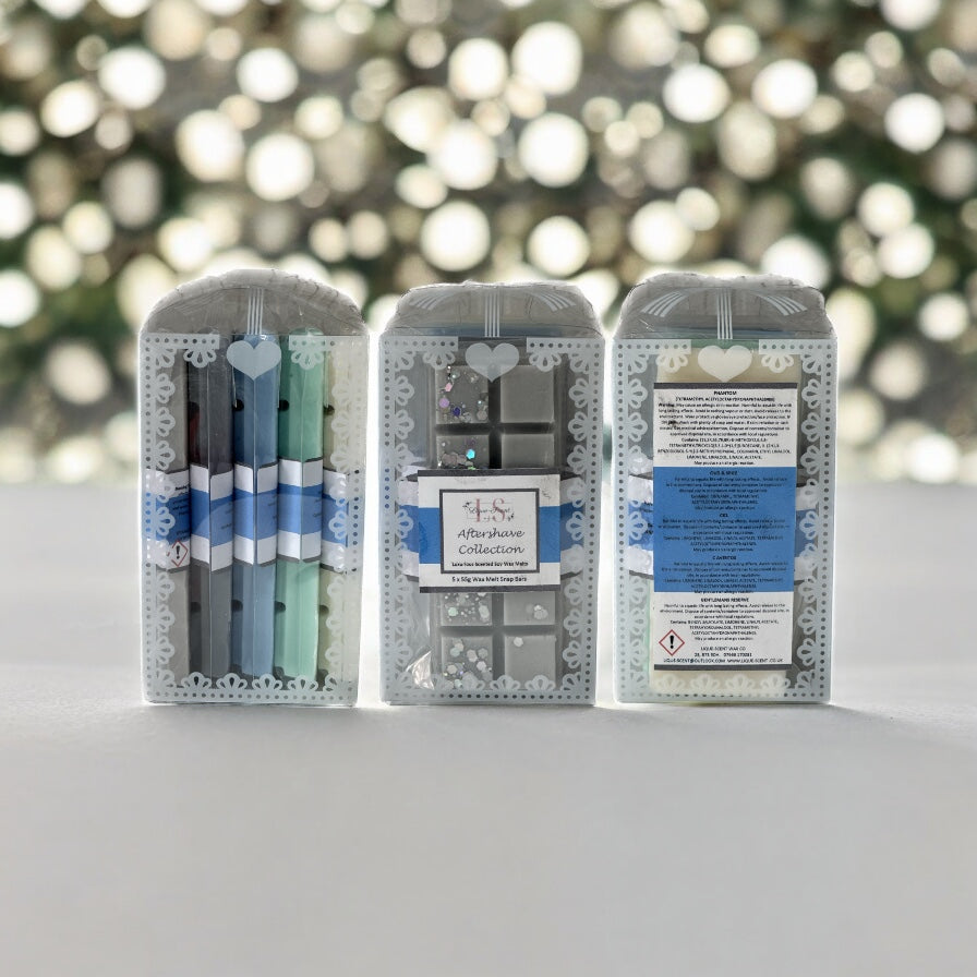 Aftershave Wax Melt Snap Bar Set